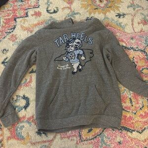 Vintage Style Grey UNC hoodie